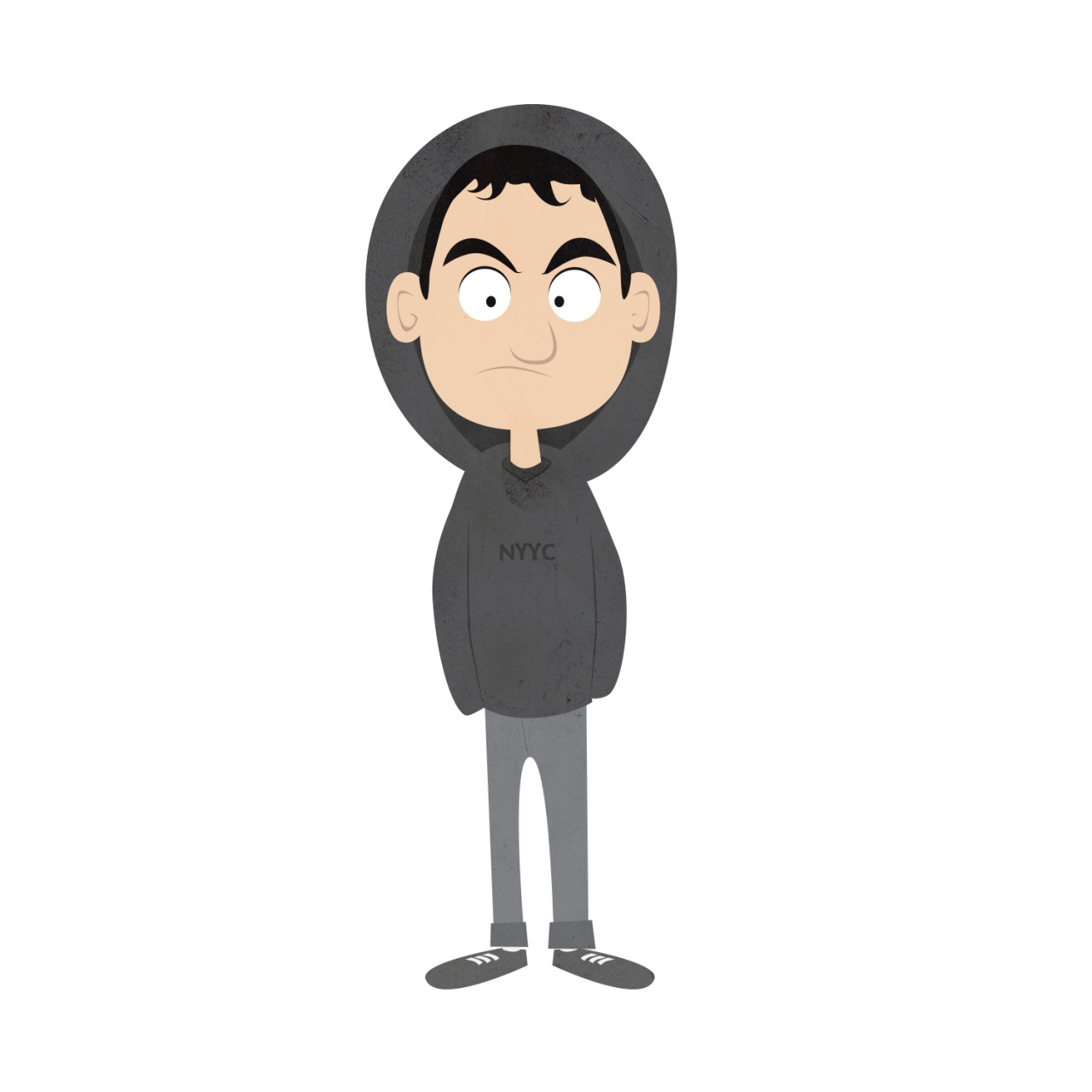This is Larry Freda, one of our Damaged kickstarter backers for episode 8, as an angsty teenager. Drawn by Adam Record! 
If you haven&rsquo;t yet, SUBSCRIBE to www.youtube.com/DamagedWebseries
We are almost @ 500! And check out Episode 7 if you still haven&rsquo;t cause it makes me happy: http://www.youtube.com/watch?v=6hnVwnh4JDM