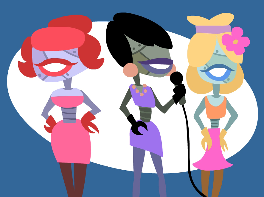 Find out who these mystery girls are in episode 2 of Damaged!! Coming out May 6th!! Drawn by Ben Luce!