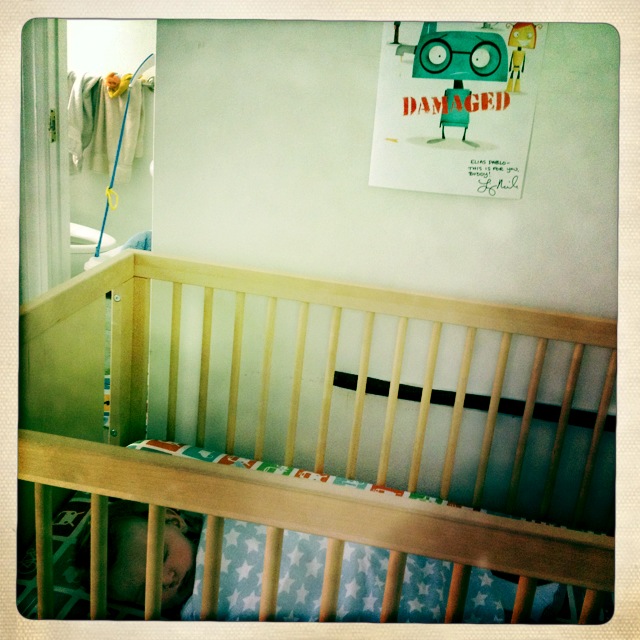 We’re making it over cribs and shit! Influencing the next generation as they sleep! Thanks to Laura Newmark for the support and picture!! 
