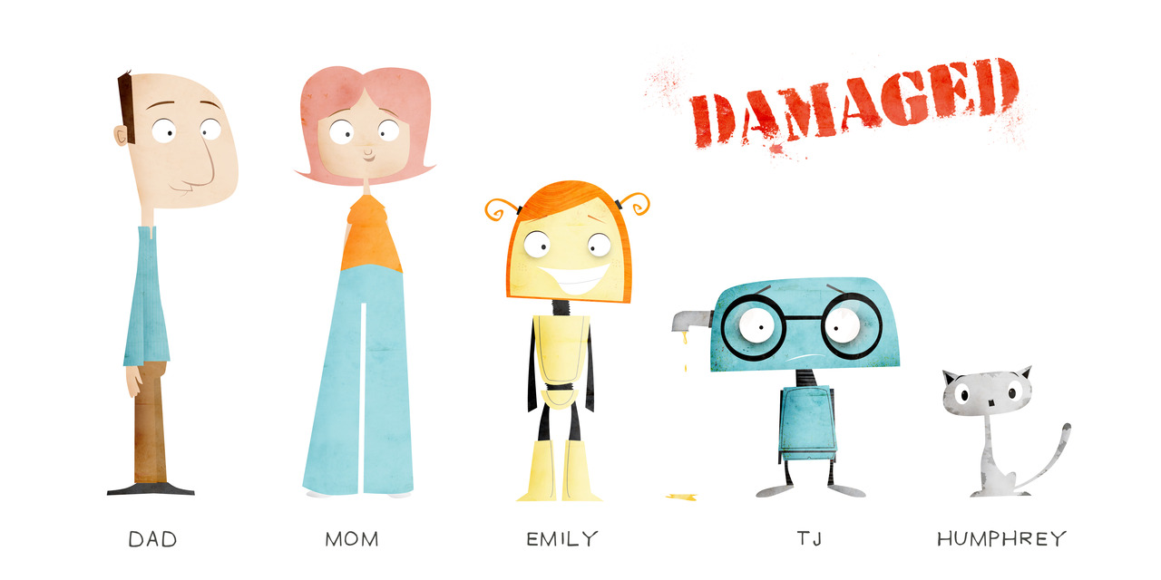 Get to know the main characters of “Damaged”